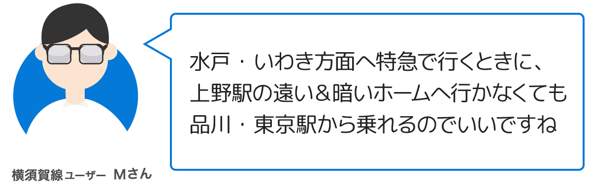 横須賀線ユーザーMさん